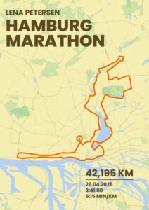 Design Bestzeit Morgenlauf
