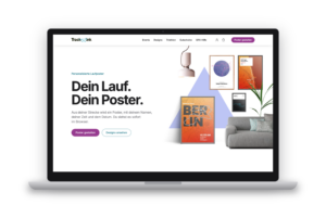 Shop auf dem Laptop