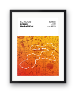 Poster Berlin Marathon