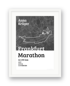 Poster Frankfurt Marathon