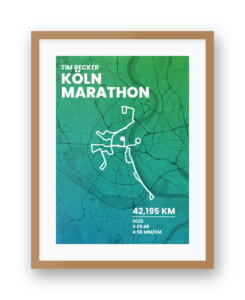 Poster Köln Marathon