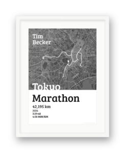 Poster Tokyo Marathon