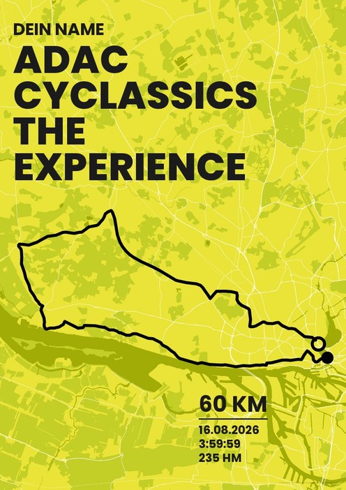 ADAC Cyclassics The Experience im Design Bestzeit Isotonisch