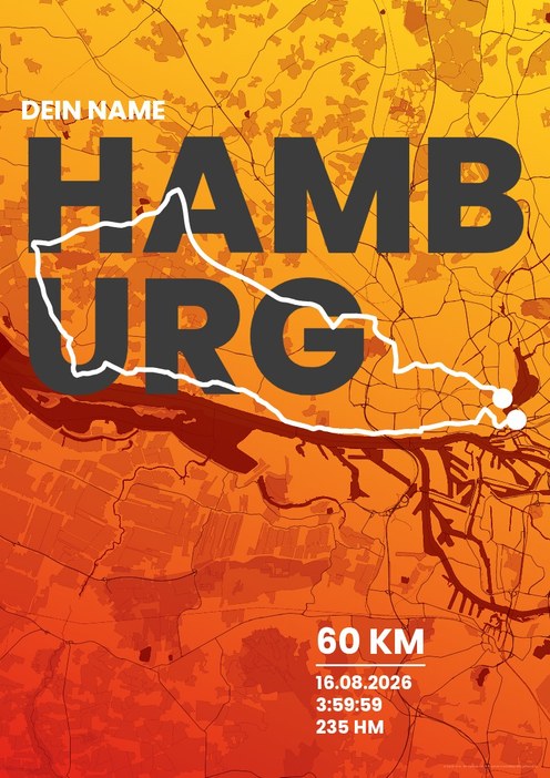 ADAC Cyclassics The Experience im Design Fanplakat Laktat