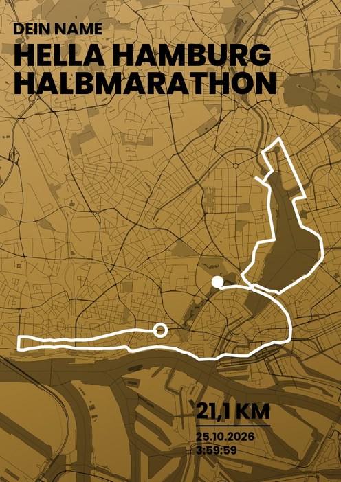 hella hamburg halbmarathon im Design Bestzeit Siegerehrung