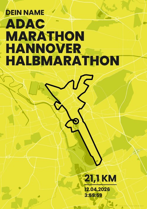 ADAC Marathon Hannover – Halbmarathon im Design Bestzeit Isotonisch