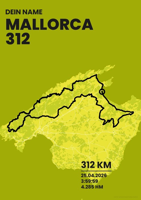 Mallorca 312 im Design Bestzeit Isotonisch