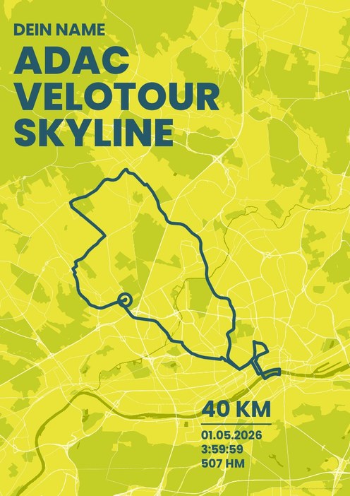 ADAC Velotour Skyline im Design Bestzeit Isotonisch