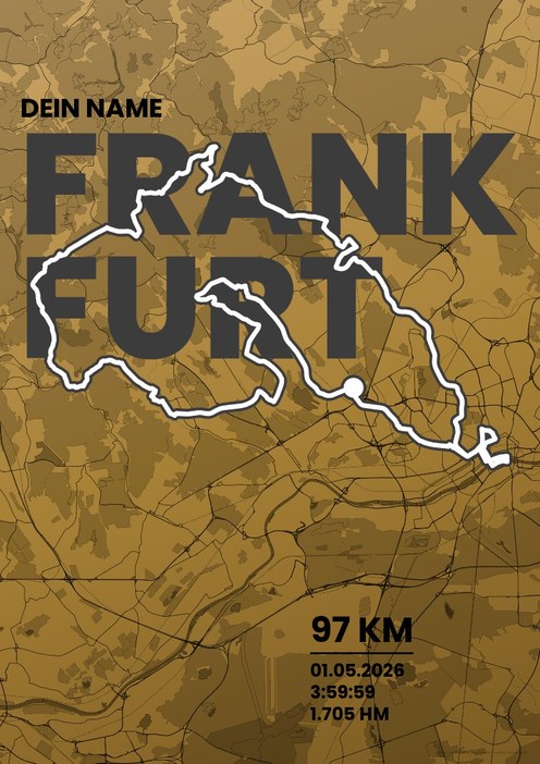 ADAC Velotour Taunus Classic im Design Fanplakat Siegerehrung